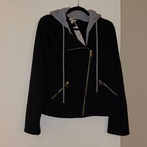 NWT Hem & Thread Jacket with built in hoodie
